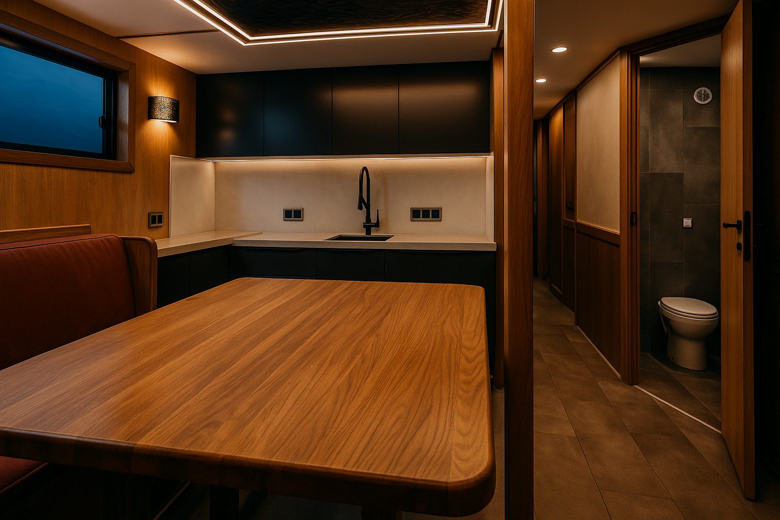 Expedition 65 Lux — камбуз